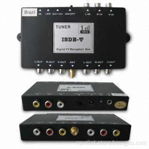 Mobile ISDB-T Receivers with 2 Audio/Video Output, Suitable for Car Use